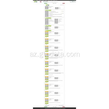 Ekskavator ABŞ Gömrük məlumatlarını idxal edir